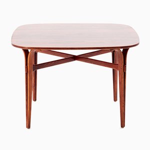 Rosewood & Beech Dining Table, 1960s-HZO-596221