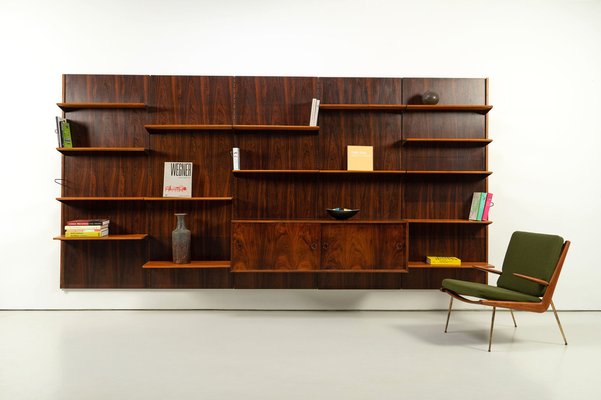 Rosewood BO71 Wall Shelf by Finn Juhl for Bovirke, 1960s-AO-978693