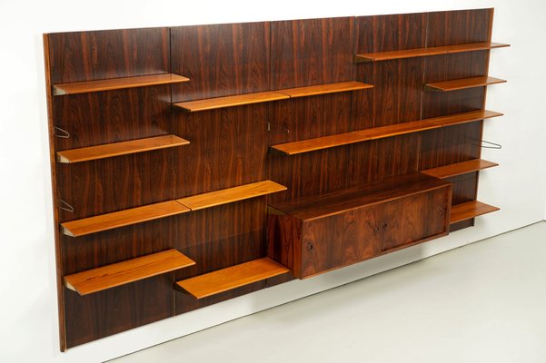 Rosewood BO71 Wall Shelf by Finn Juhl for Bovirke, 1960s-AO-978693