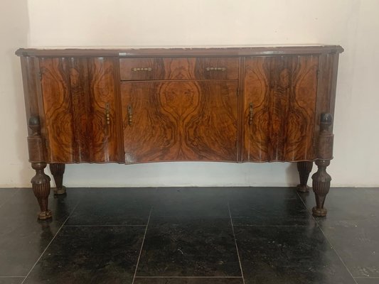 Rosewood & Breccia Medicea Marble Sideboard, 1930s-IJR-870384