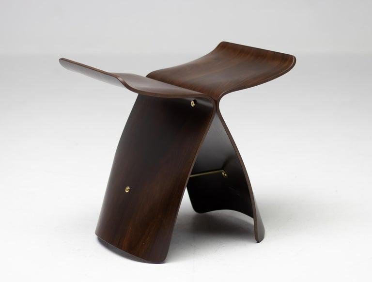 Rosewood Butterfly Stool by Sori Yanagi