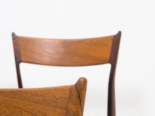 Rosewood by Dining Chairs H.P. Hansen Møbelindustri, Denmark, Set of 8-YS-1015559