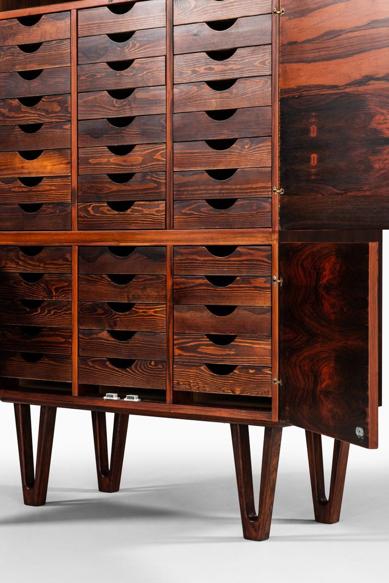 Rosewood Cabinet by Ib Kofod-Larsen for Seffle Möbelfabrik, Sweden, 1960s