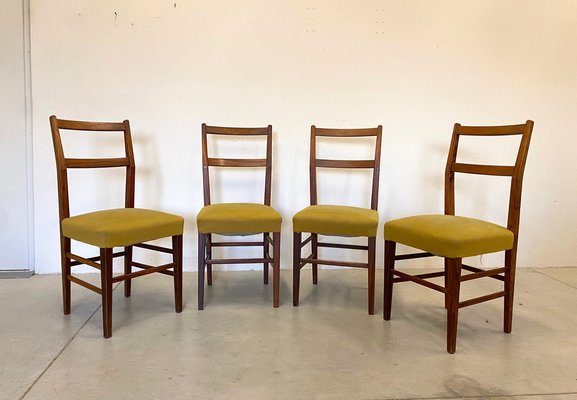 Rosewood Chairs, 1970s, Set of 4-NPC-1069047