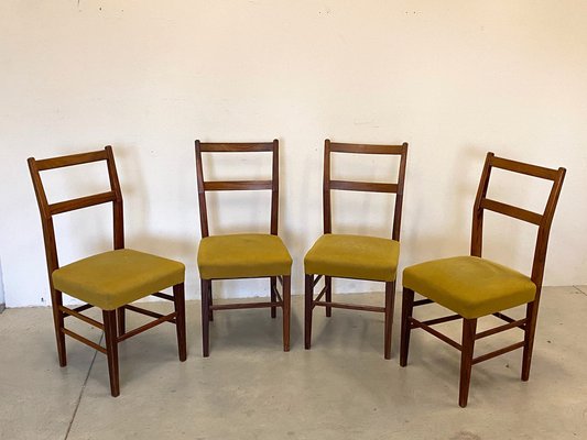 Rosewood Chairs, 1970s, Set of 4-NPC-1069047