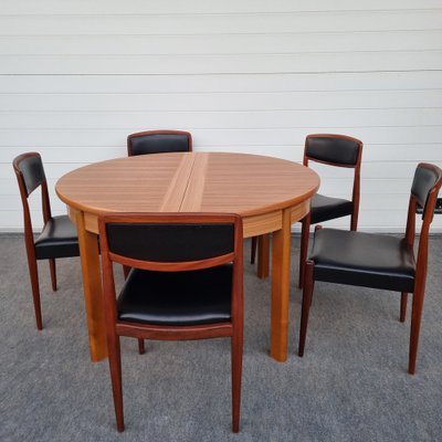 Rosewood Chairs from NF, 1970s, Set of 5-GSF-1066584