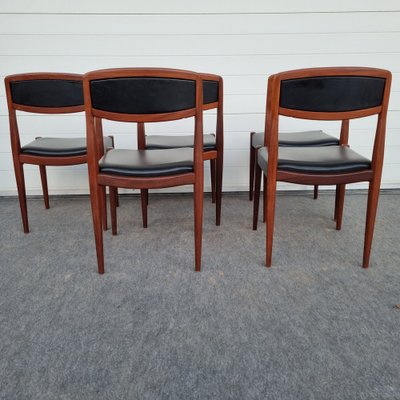 Rosewood Chairs from NF, 1970s, Set of 5-GSF-1066584