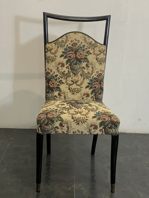 Rosewood Chairs With Ebonized Profiles, 1950s, Set of 8-IJR-1182673