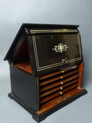 Rosewood Cigar Cellar by Charles Guillaume Diehl-WSV-741495