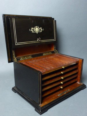 Rosewood Cigar Cellar by Charles Guillaume Diehl-WSV-741495