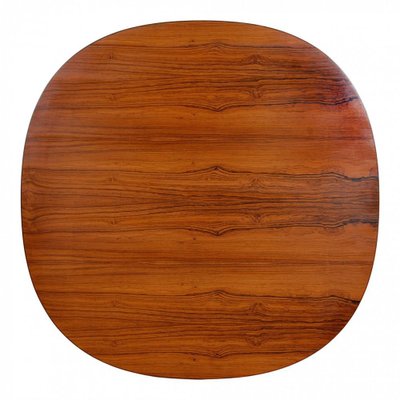 Rosewood Circular Café Table by Arne Jacobsen for Fritz Hansen, 1970s-MTD-1400141