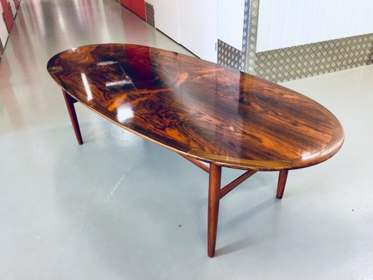 Rosewood Coffee Table by Brode Blindheim, 1960s-WSA-831296