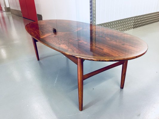 Rosewood Coffee Table by Brode Blindheim, 1960s-WSA-831296