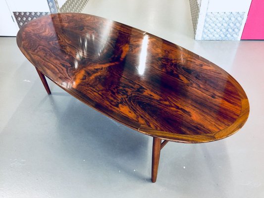 Rosewood Coffee Table by Brode Blindheim, 1960s-WSA-831296