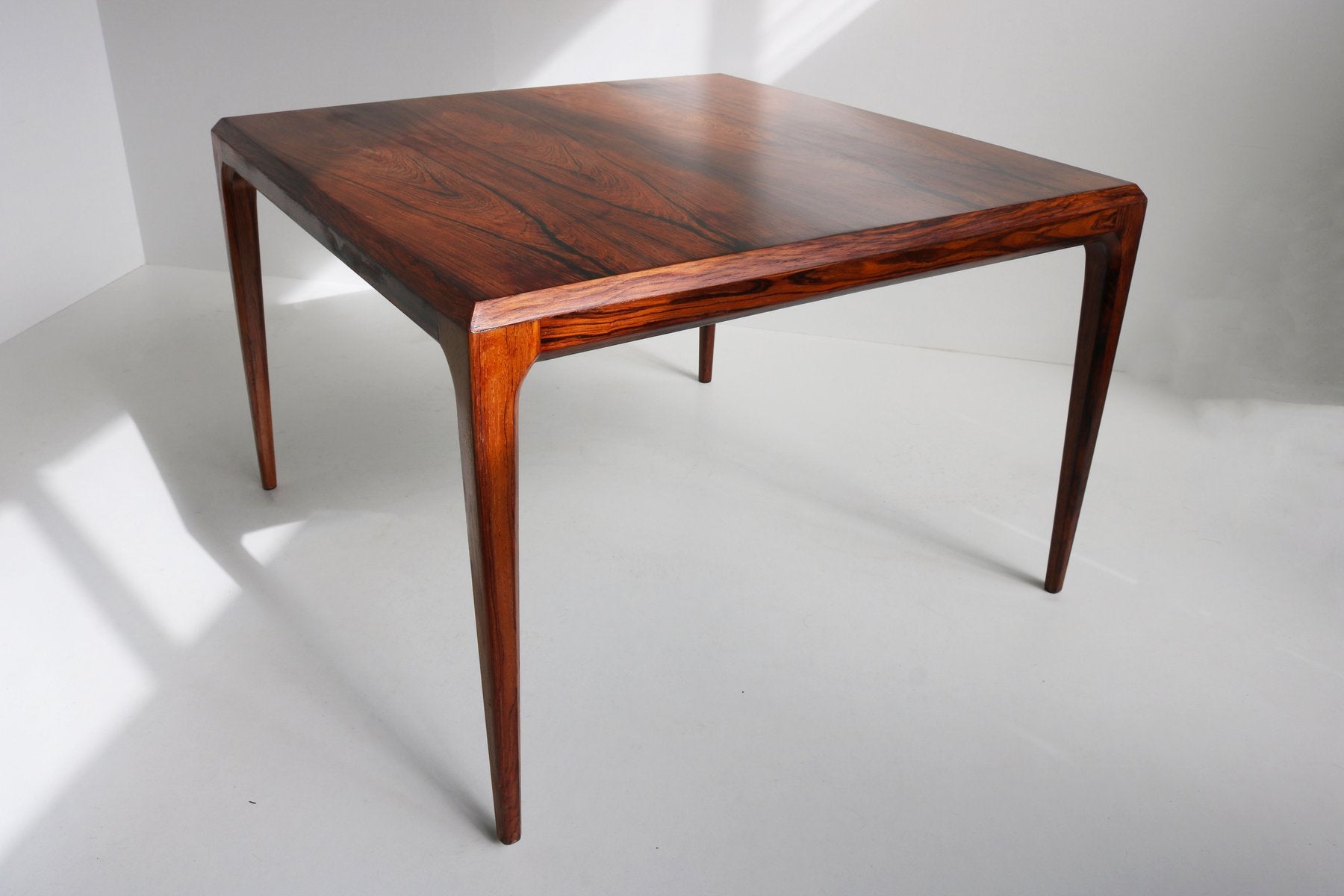 Rosewood Coffee Table by Johannes Andersen for CFC Silkeborg, 1950s