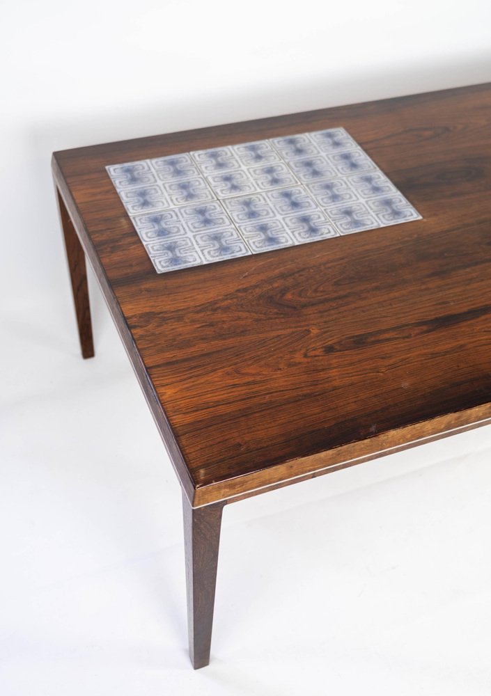 Rosewood Coffee Table by Johannes Andersen for CFC Silkeborg, 1960s