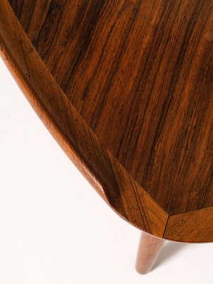 Rosewood Coffee Table by Poul Jensen for Silkeborg, Denmark, 1950s-UQV-1150853