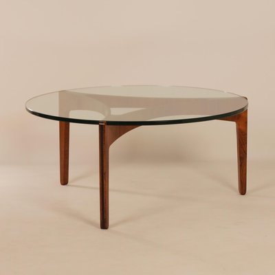 Rosewood Coffee Table by Sven Ellekaer for Christian Linneberg Mobelfabrik, 1960s-ZT-604286