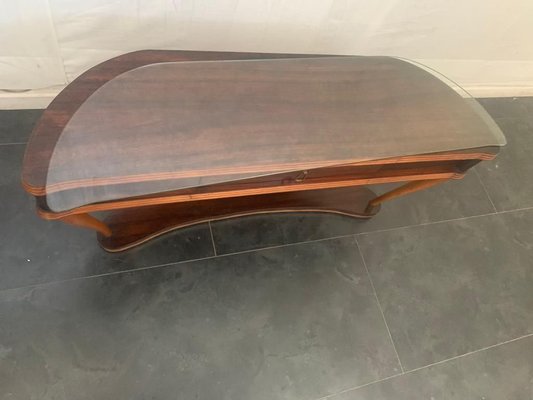 Rosewood Console Table by Paolo Buffa, 1940s-IJR-766889