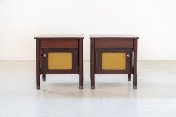 Rosewood Console Tables, 1970s, Set of 2-KNM-863155