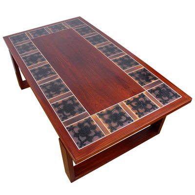 Rosewood Dabish Coffee Table from Trioh, 1970s-GIW-1395864