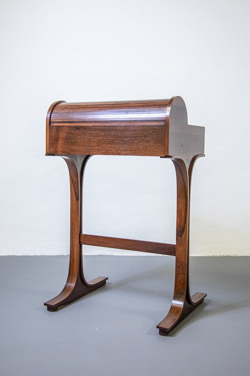 Rosewood Desk by Gianfranco Frattini for Bernini, 1960s