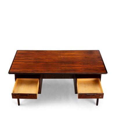 Rosewood Desk Model 75 attributed to Gunni Omann for Omann Jun Møbelfabrik, 1950s-GWD-2028614