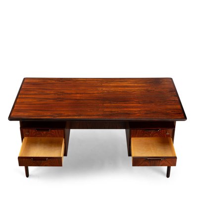 Rosewood Desk Model 75 attributed to Gunni Omann for Omann Jun Møbelfabrik, 1950s-GWD-2028614