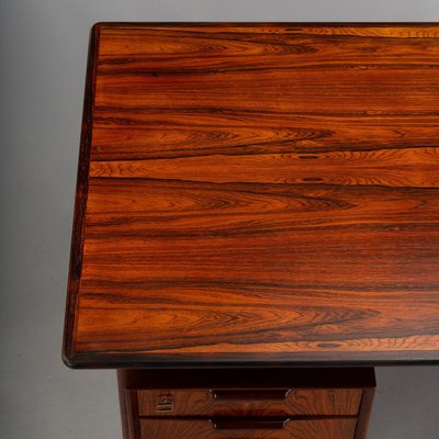 Rosewood Desk Model 75 attributed to Gunni Omann for Omann Jun Møbelfabrik, 1950s-GWD-2028614