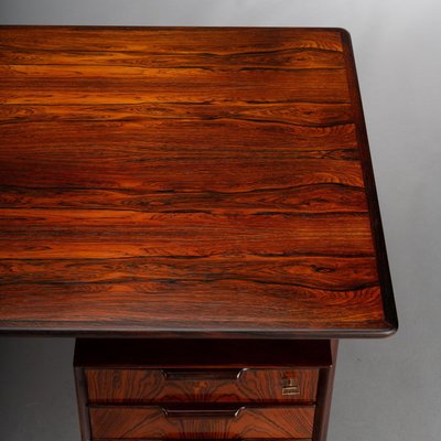 Rosewood Desk Model 75 attributed to Gunni Omann for Omann Jun Møbelfabrik, 1950s-GWD-2028614