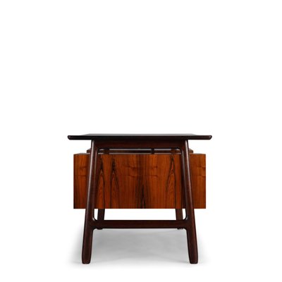 Rosewood Desk Model 75 attributed to Gunni Omann for Omann Jun Møbelfabrik, 1950s-GWD-2028614