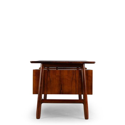 Rosewood Desk Model 75 attributed to Gunni Omann for Omann Jun Møbelfabrik, 1950s-GWD-2028614