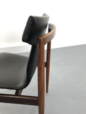 Rosewood Dining Chair by Inger Klingenberg for Fristho, 1960s-JWH-1425318