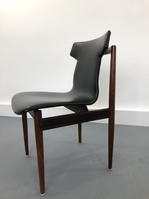 Rosewood Dining Chair by Inger Klingenberg for Fristho, 1960s-JWH-1425318