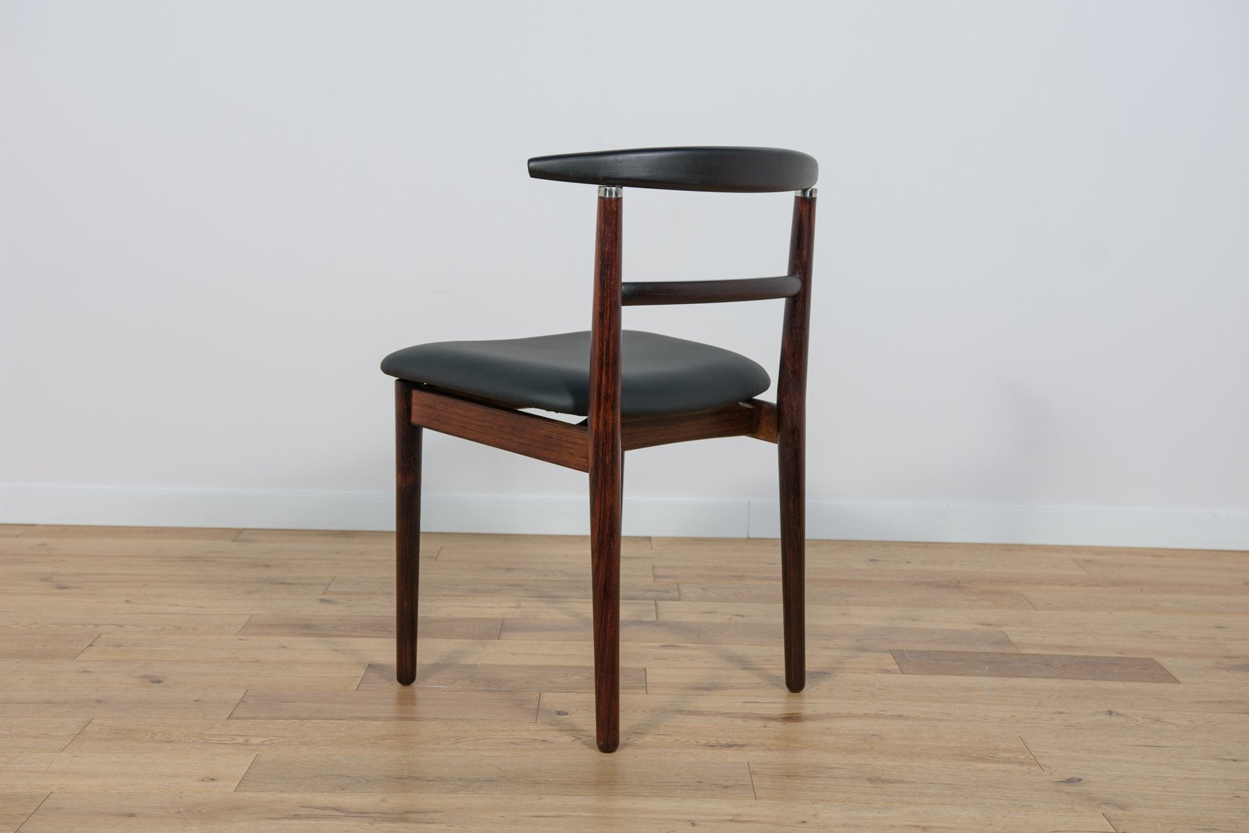 Rosewood Dining Chairs by Helge Sibast & Børge Rammerskov, Denmark, 1960s, Set of 4