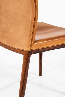 Rosewood Dining Chairs by Helge Vestergaard-Jensen for P. Jensen & Co., 1960s, Set of 8-SC-765675