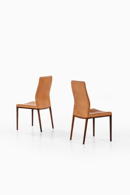 Rosewood Dining Chairs by Helge Vestergaard-Jensen for P. Jensen & Co., 1960s, Set of 8-SC-765675