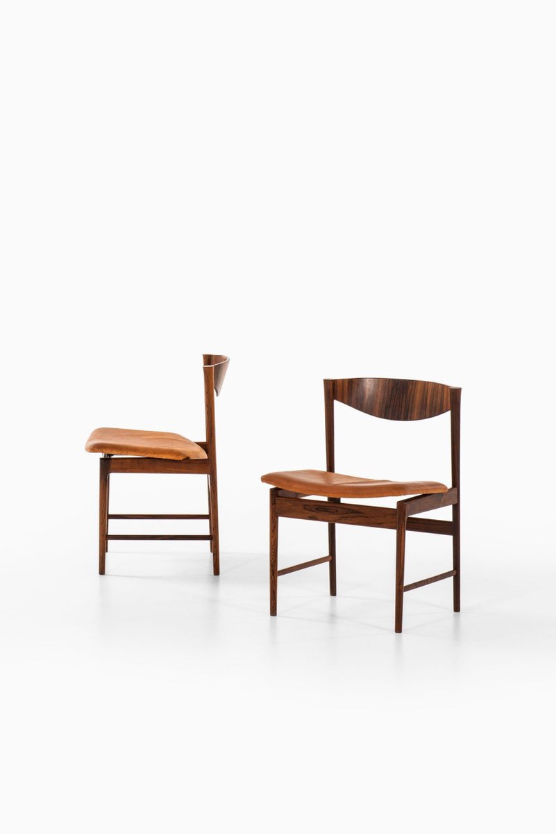 Rosewood Dining Chairs by Ib Kofod-Larsen for Seffle Möbelfabrik, 1960s, Set of 6