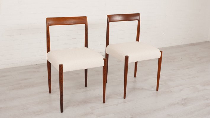 Rosewood Dining Chairs from Lübke, Set of 2-HPM-1748057