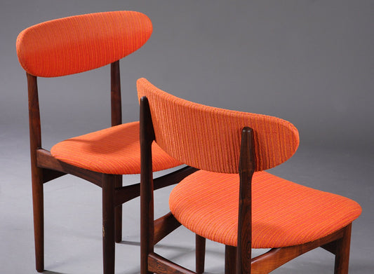 Rosewood Dining Chairs from Scantic Møbelverkverk, 1960s, Set of 6