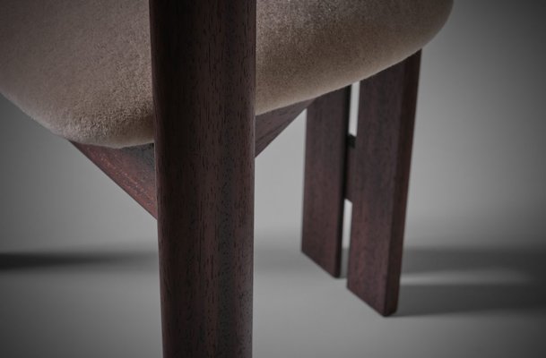 Rosewood Dining Chairs, Italy, 1960s, Set of 6-CO-1230694