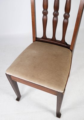 Rosewood Dining Room Chairs, 1920s, Set of 4-UY-999232