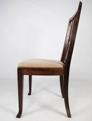 Rosewood Dining Room Chairs, 1920s, Set of 4-UY-999232