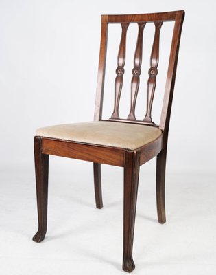 Rosewood Dining Room Chairs, 1920s, Set of 4-UY-999232