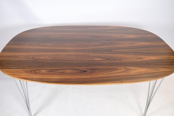 Rosewood Dining Table attributed to Piet Hein & Bruno Mathsson for Fritz Hansen, 1960s-UY-1425728