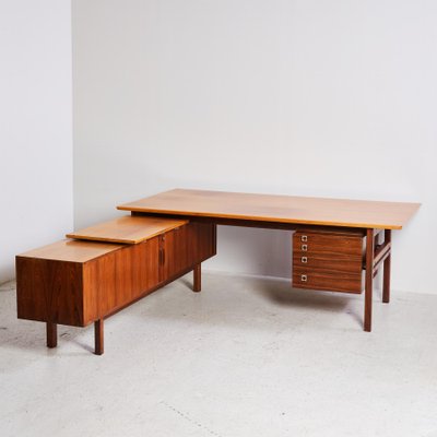 Rosewood Executive Desk by Arne Vodder-CI-878449