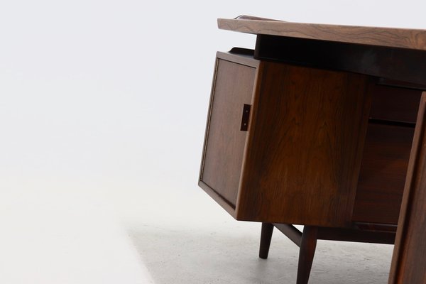 Rosewood Executive Desk Model 209 by Arne Vodder for Sibast, 1955-VV-1805333