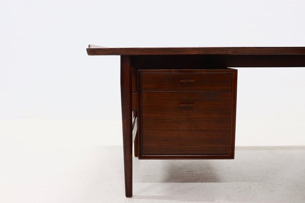 Rosewood Executive Desk Model 209 by Arne Vodder for Sibast, 1955-VV-1805333