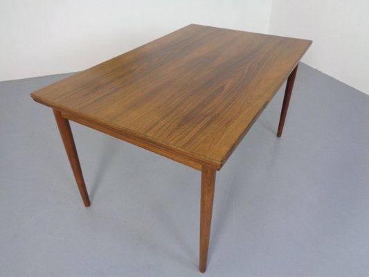 Rosewood Extendable Dining Table, Denmark, 1960s-RDW-1110096