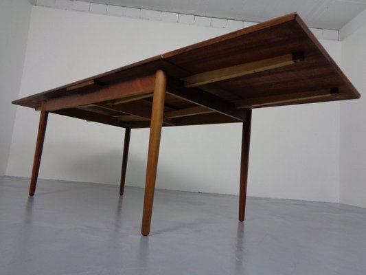 Rosewood Extendable Dining Table, Denmark, 1960s-RDW-1110096